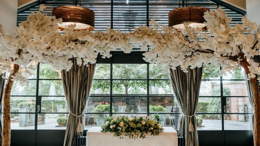 An interior image of the lion house reception, the boreham wedding venue